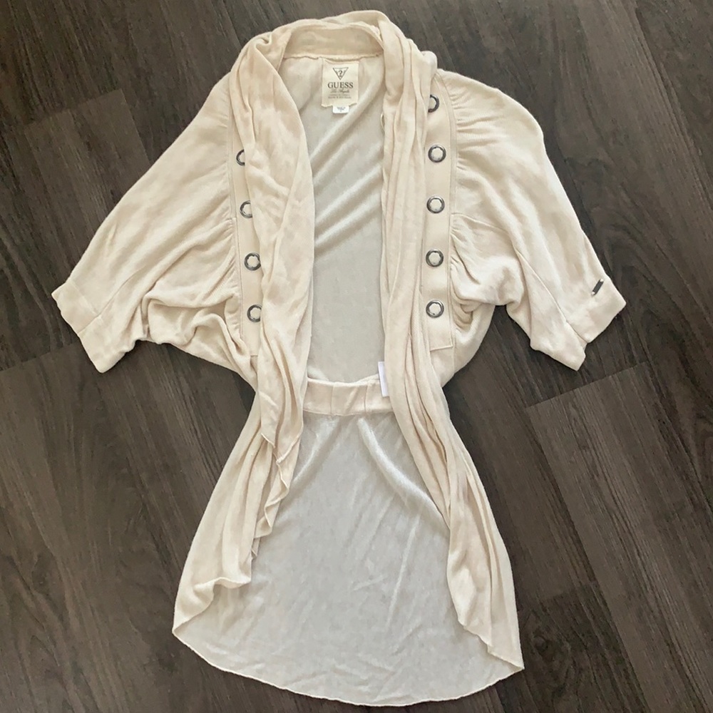 GUESS Grommet Cardigan/Shrug